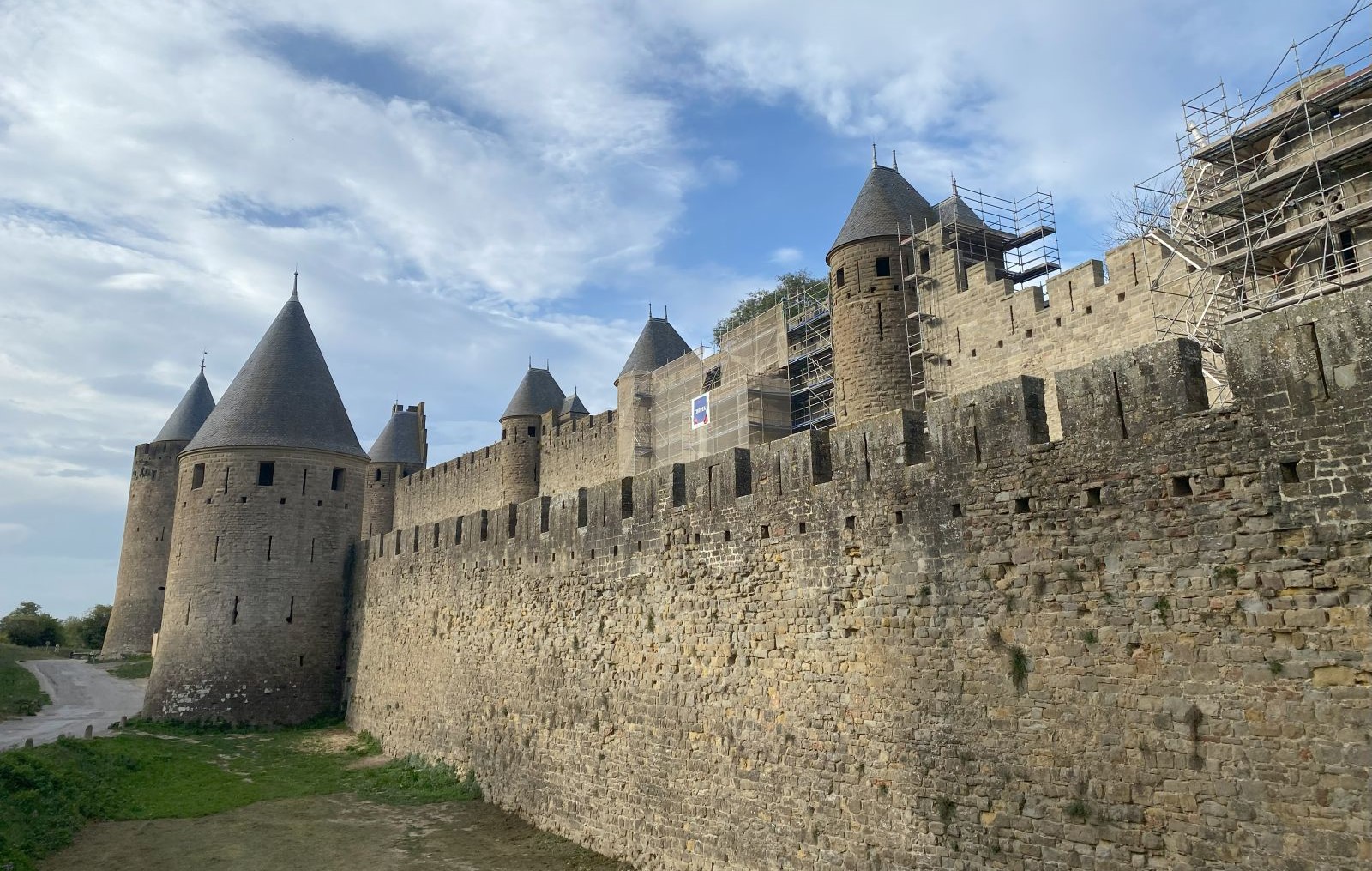 Visiting the medieval city of Carcassonne, France