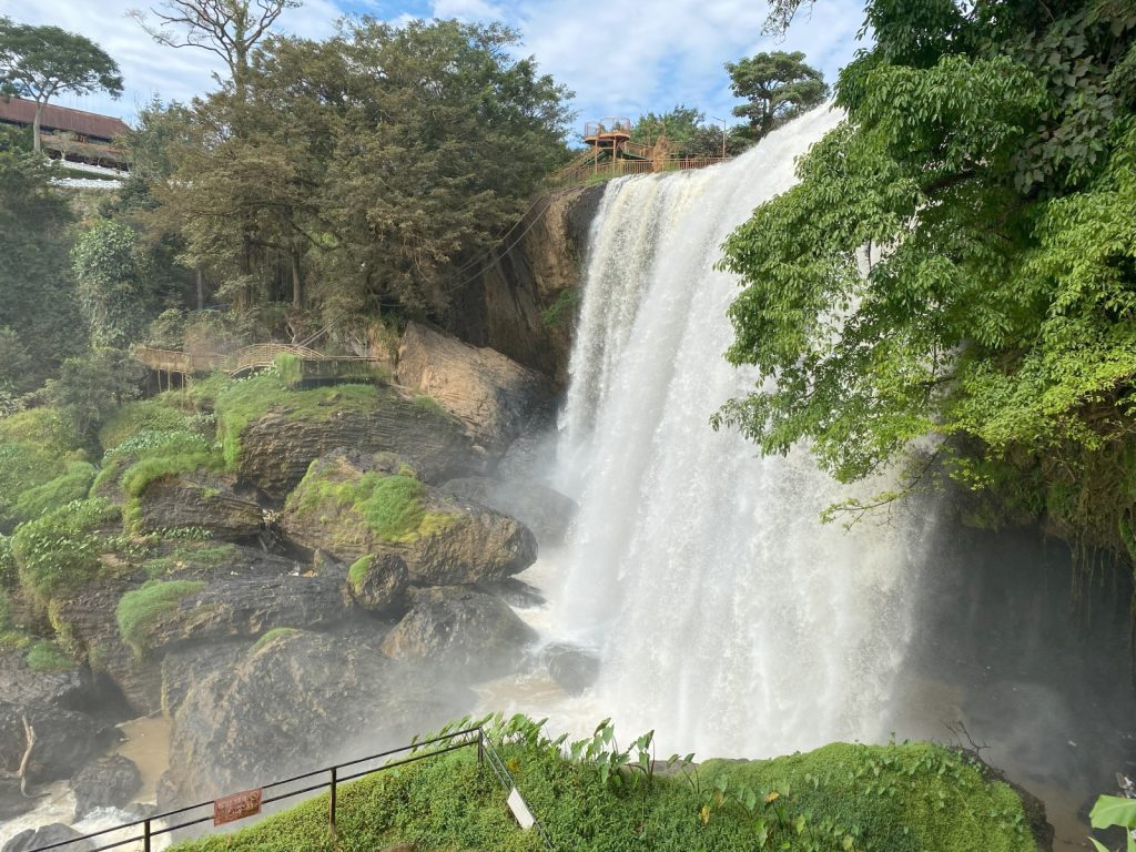 A waterfall in Dalat, Vietnam.