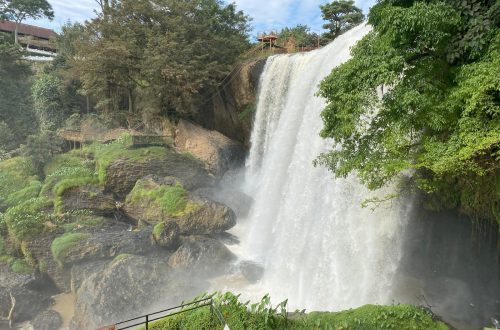 A waterfall in Dalat, Vietnam.
