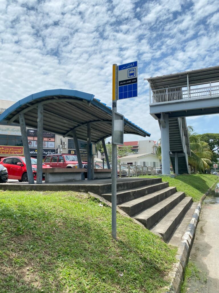 Brunei bus stop