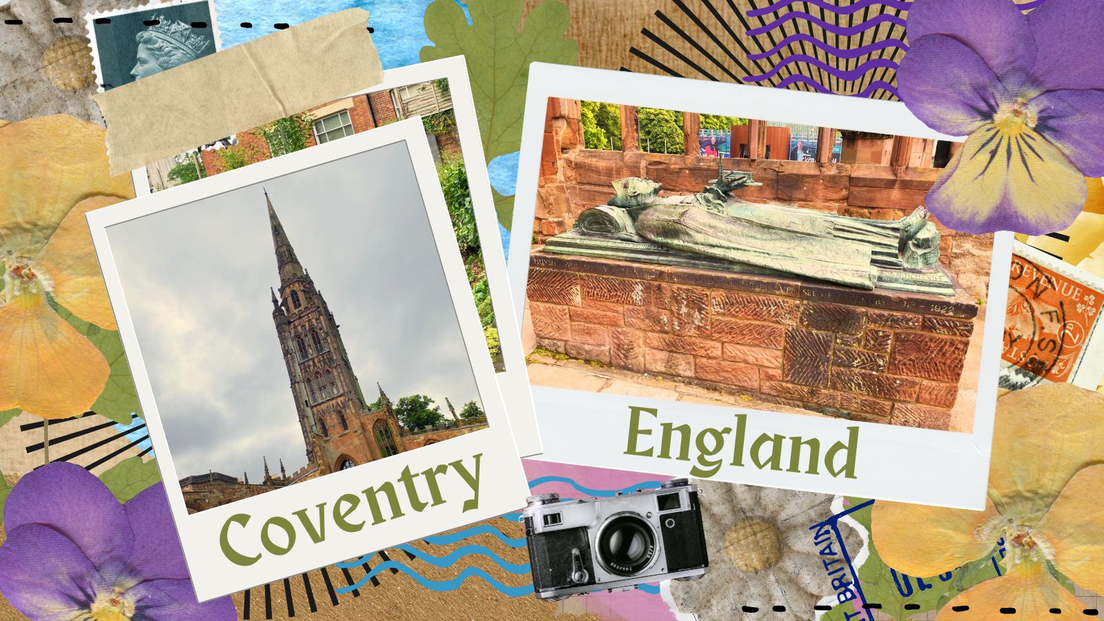 Exploring Coventry Cathedral Ruins & Priory Garden
